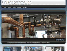 Tablet Screenshot of liquidsystemsinc.com